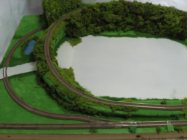 ディスクトップ レイアウト Kato 半完成品 Nゲージ ジオラマ 鉄道模型