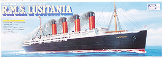 □ルシタニア精密プラモデル(RMS LUSITANIA) 1/350ルシタニア(RMS)Mr ...