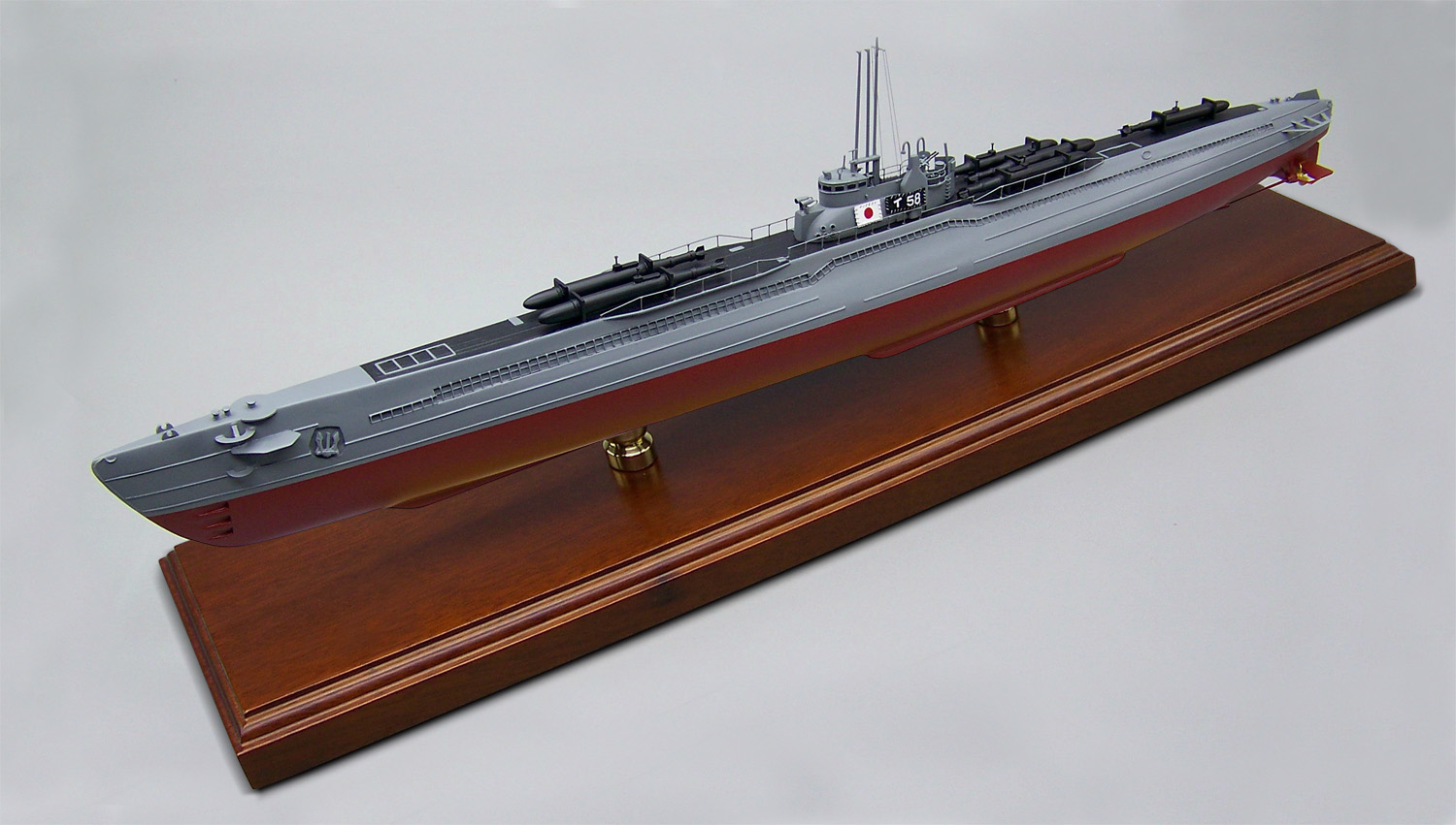 □伊号第五八潜水艦（イ58）超精密模型完成品 1/350イ58 1/200イ58 1 